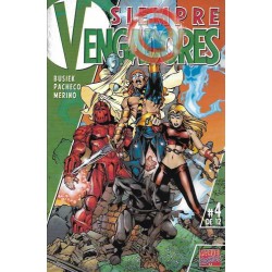 SIEMPRE VENGADORES COLECCION COMPLETA , 12 COMICS POR KURT BUSIEK Y CARLOS PACHECO