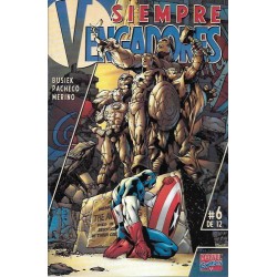 SIEMPRE VENGADORES COLECCION COMPLETA , 12 COMICS POR KURT BUSIEK Y CARLOS PACHECO