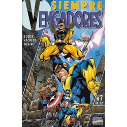 SIEMPRE VENGADORES COLECCION COMPLETA , 12 COMICS POR KURT BUSIEK Y CARLOS PACHECO