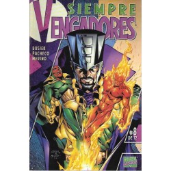 SIEMPRE VENGADORES COLECCION COMPLETA , 12 COMICS POR KURT BUSIEK Y CARLOS PACHECO