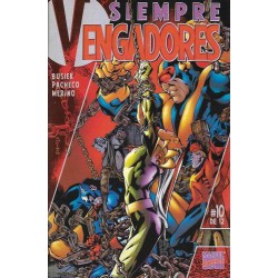 SIEMPRE VENGADORES COLECCION COMPLETA , 12 COMICS POR KURT BUSIEK Y CARLOS PACHECO