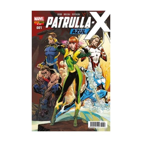 LA NUEVA PATRULLA-X Nº 52 AL 71 ( PATRULLA-X SERIE AZUL Nº 1 AL 20 ) a falta del numero 17