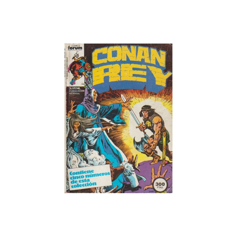 CONAN REY COL.COMPLETA Nº 1 AL 66 , LOS Nº 1 AL 20 Y DEL 31 AL 65 ESTAN EN 11 RETAPADOS Y LOS NUMEROS 21 AL 30 Y EL 66 SUELTOS