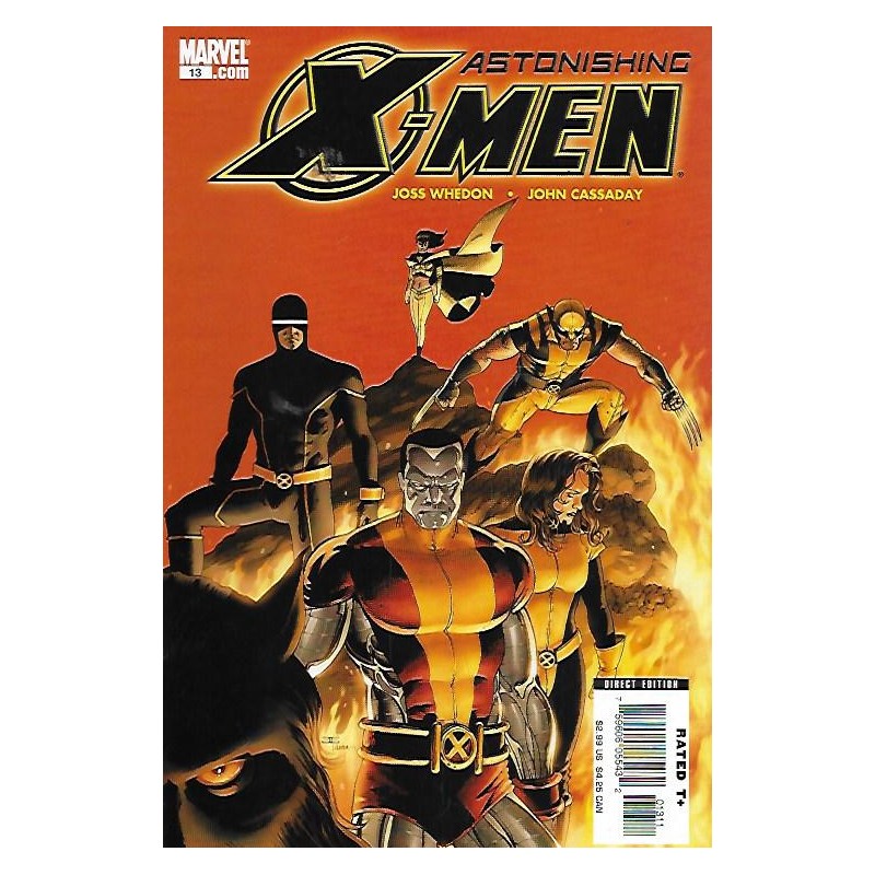 ASTONISHING X-MEN VOL.2 COL.COMPLETA Nº 1 AL 13 POR JOSS WHEDON Y CASSADAY