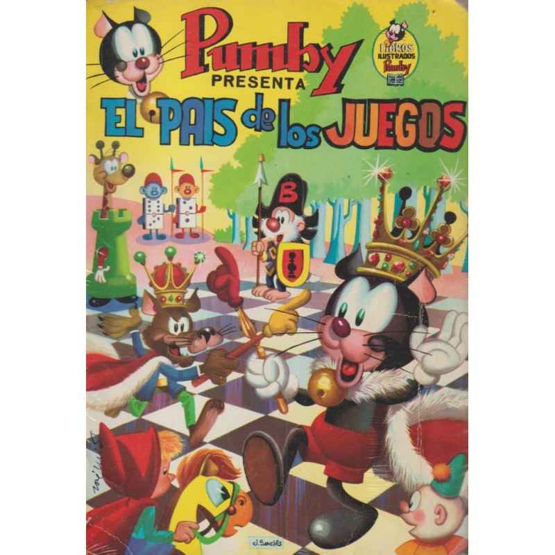 PUMBY Nº 3 EL PAIS DE LOS JUEGOS LIBROS ILUSTRADOS PUMBY