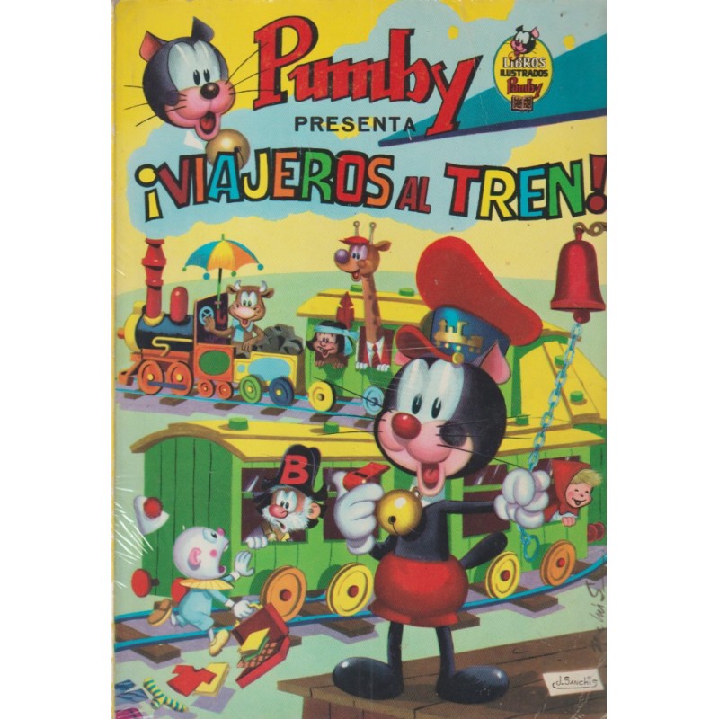 PUMBY Nº 4 ¡ VIAJEROS AL TREN ¡ LIBROS ILUSTRADOS PUMBY