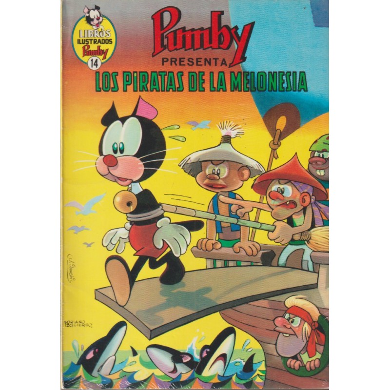 PUMBY Nº 14 LOS PIRATAS DE LA MELONESIA LIBROS ILUSTRADOS PUMBY