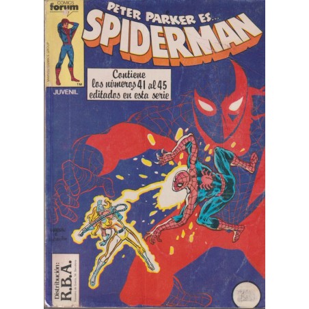 SPIDERMAN VOL.1 ED.FORUM Nº 41 AL 45 EN UN RETAPADO