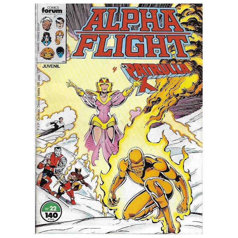 ALPHA FLIGHT Y LA MASA VOL.1 Nº 22