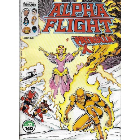 ALPHA FLIGHT Y LA MASA VOL.1 Nº 22