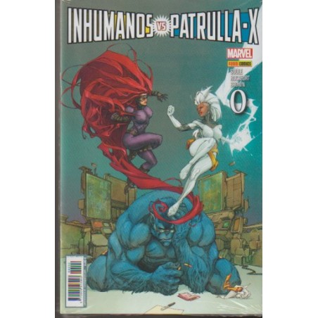 INHUMANOS VS PATRULLA X COLECCION COMPLETA Nº 0 A 7