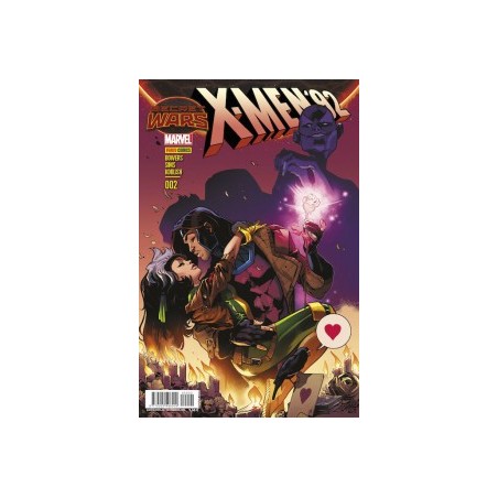 SECRET WARS ED.PANINI X-MEN 92 Nº 1 Y 2