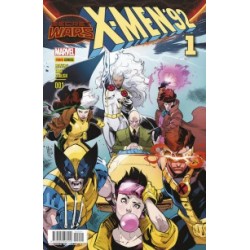 SECRET WARS ED.PANINI X-MEN 92 Nº 1 Y 2