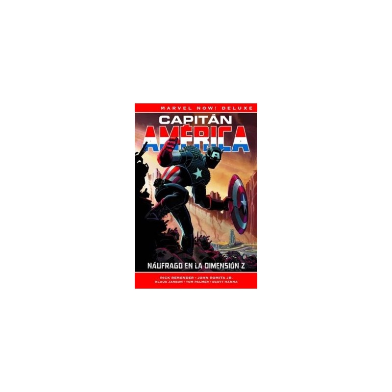 MARVEL NOW DE LUXE CAPITAN AMERICA DE RICK REMENDER NAUFRAGO EN LA DIMENSION Z