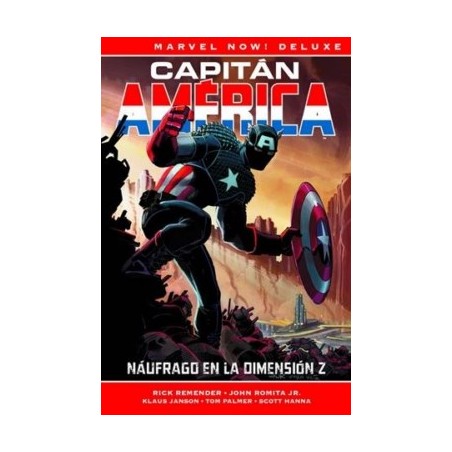 MARVEL NOW DE LUXE CAPITAN AMERICA DE RICK REMENDER NAUFRAGO EN LA DIMENSION Z