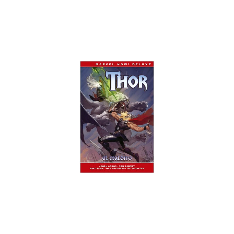 MARVEL NOW DELUXE THOR DE JASON AARON VOL.1 A 8,COL.COMPLETA