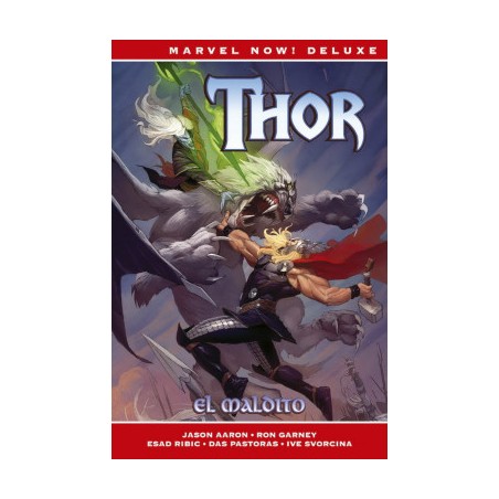 MARVEL NOW DELUXE THOR DE JASON AARON VOL.1 A 8,COL.COMPLETA