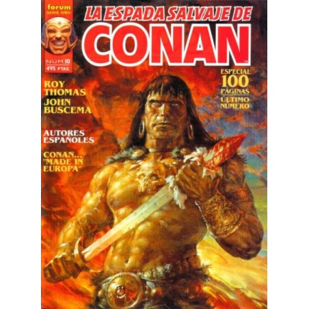 LA ESPADA SALVAJE DE CONAN VOL.2 Nº 1 AL 3 MAS 8 AL 10