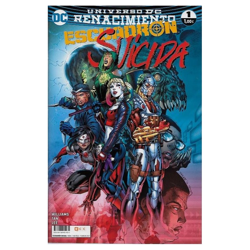 UNIVERSO DC RENACIMIENTO ESCUADRON SUICIDA Nº 1