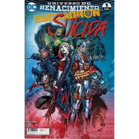 UNIVERSO DC RENACIMIENTO ESCUADRON SUICIDA Nº 1