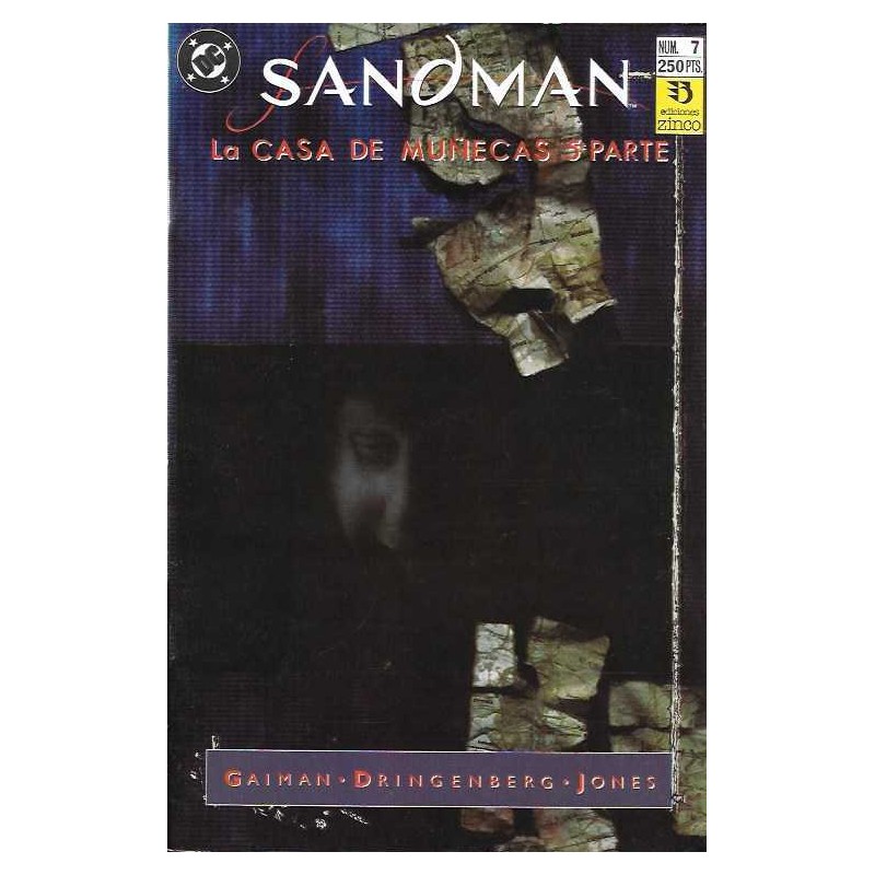 SANDMAN ED.ZINCO Nº 1 AL 10, COMIC-BOOKS. 1ª EDICION ESPAÑOLA