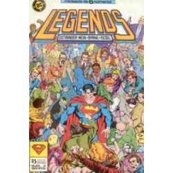 LEGENDS ED.ZINCO COLECCION COMPLETA , 6 COMIC-BOOKS POR JOHN BYRNE