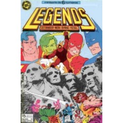 LEGENDS ED.ZINCO COLECCION COMPLETA , 6 COMIC-BOOKS POR JOHN BYRNE