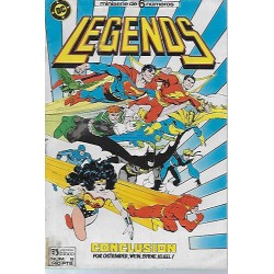 LEGENDS ED.ZINCO COLECCION COMPLETA , 6 COMIC-BOOKS POR JOHN BYRNE