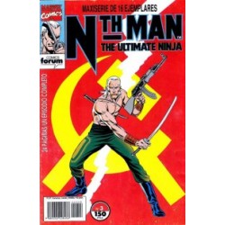 NTH MAN THE ULTIMATE NINJA COL.COMPLETA 16 EJ.  DE LA LARRY HAMA Y RON WAGNER