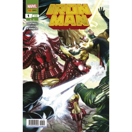 IRON MAN VOL.2 ED.PANINI Nº 120 ( Nº 1 ETAPA CANTWELL )