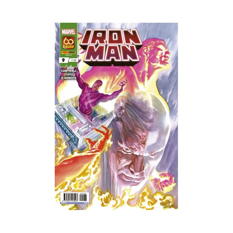 IRON MAN VOL.2 ED.PANINI Nº 128 ( Nº 9  ETAPA CANTWELL)