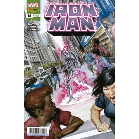 IRON MAN VOL.2 ED.PANINI Nº 135 ( Nº 16 ETAPA CANTWELL )