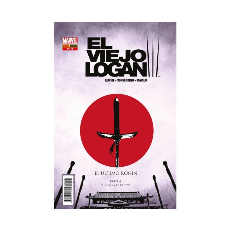 LOBEZNO VOL.5 Nº 74 Y 75 EL VIEJO LOGAN EL ULTIMO RONIN Nº 4 Y 5