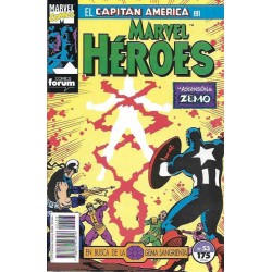 MARVEL HEROES Nº 51 A 53 : EL CAPITAN AMERICA EN BUSCA DE LA GEMA SANGRIENTA