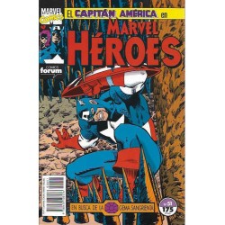 MARVEL HEROES Nº 51 A 53 : EL CAPITAN AMERICA EN BUSCA DE LA GEMA SANGRIENTA