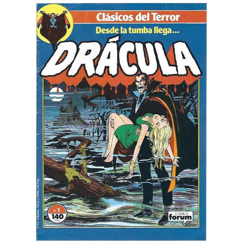 CLASICOS DEL TERROR DRACULA Nº 1