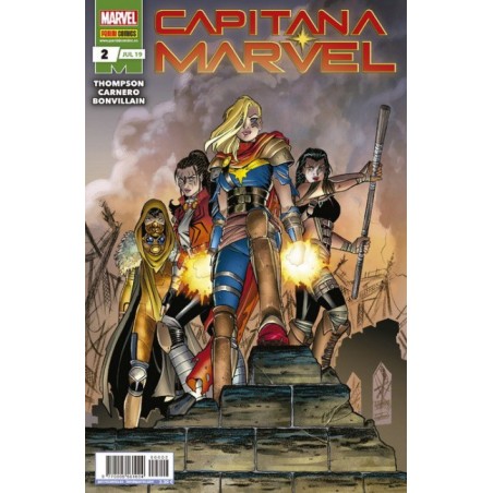 CAPITANA MARVEL NUMEROS 1 Y 2