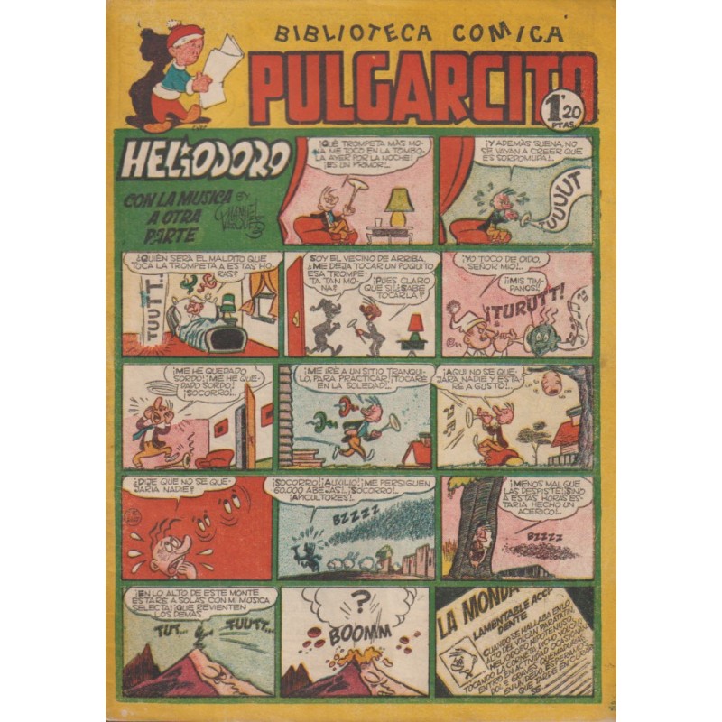 PULGARCITO 5ª EPOCA Nº 170 HELIODORO POR MANUEL VAZQUEZ