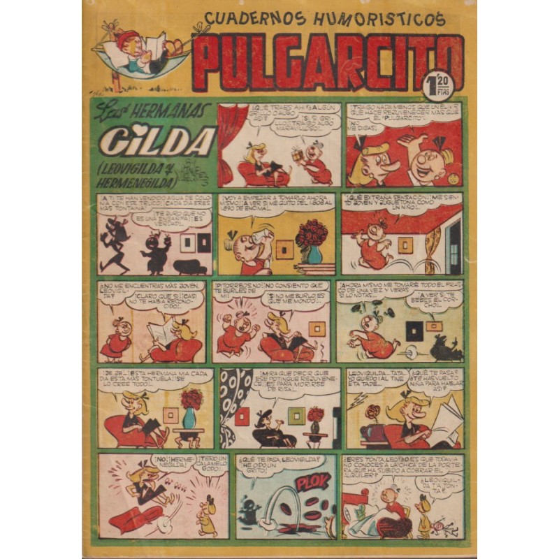 PULGARCITO 5ª EPOCA Nº 179 LAS HERMANAS GILDA POR MANUEL VAZQUEZ