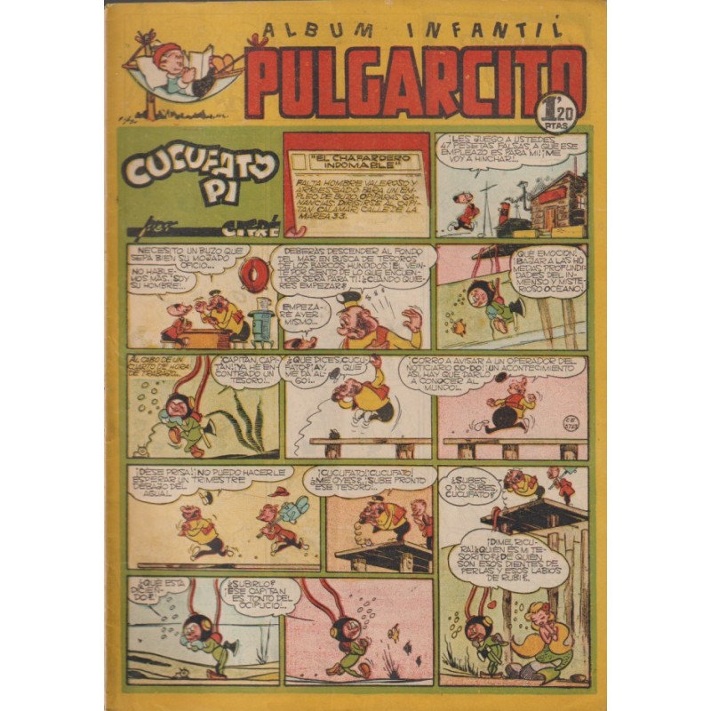 PULGARCITO 5ª EPOCA Nº 185 Cucufato Pi