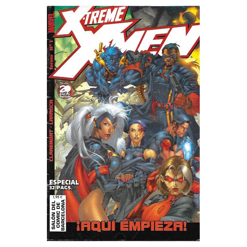 X-TREME X-MEN Nº 1 AL 4 POR CHRIS CLAREMONT Y SALVADOR LARROCA