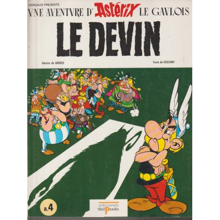 ASTERIX LE DEVIN  EN FRANCES EDICIONES DEL PRADO