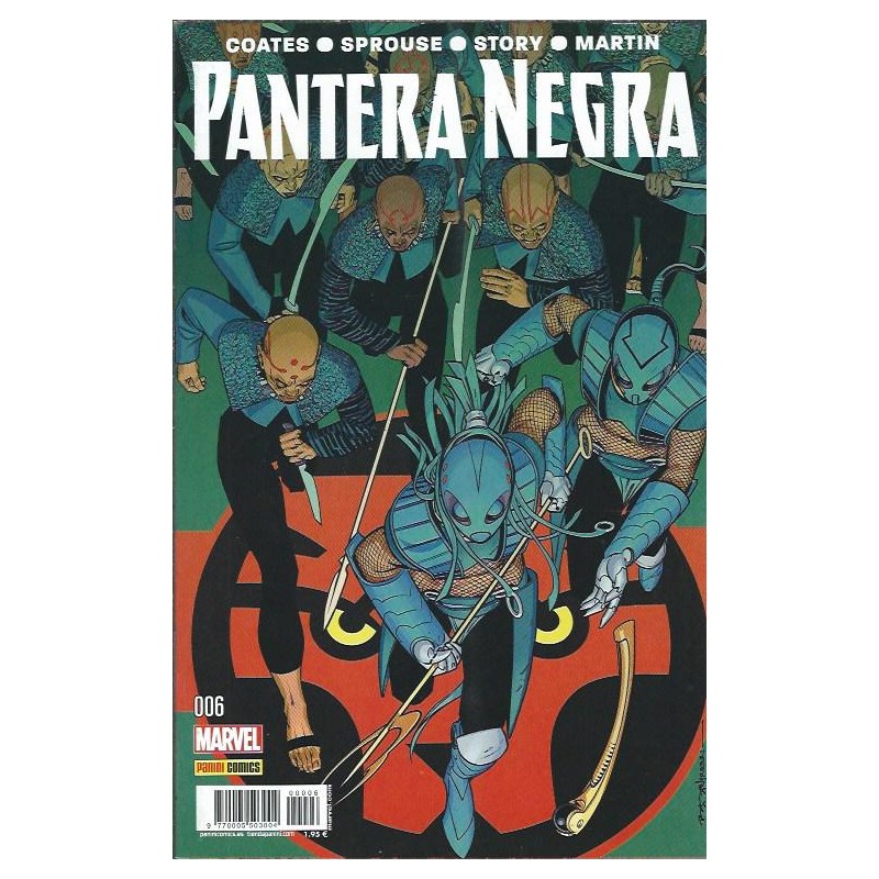 PANTERA NEGRA EDITORIAL PANINI Nº 1 AL 6 , 1º CICLO