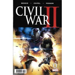 CIVIL WAR II COL.COMPLETA Nº 0 AL 8 ED.PANINI MAS EPILOGO : EL JURAMENTO ,EL ACUSADO Y EL CAIDO