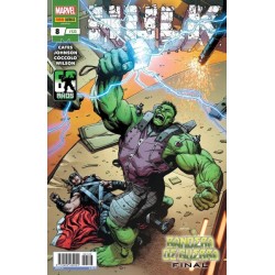 HULK ED.PANINI VOL.2 Nº 122 Y 123 MAS THOR Nº 133 BANDERA DE GUERRA 3ª Y 4ª PARTE Y FINAL