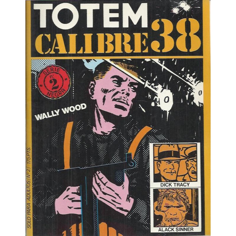 TOTEM CALIBRE 38 COLECCION COMPLETA 8 REVISTAS DE COMIX