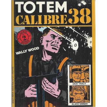 TOTEM CALIBRE 38 COLECCION COMPLETA 8 REVISTAS DE COMIX