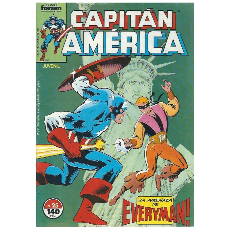 CAPITAN AMERICA VOL.1 ED.FORUM Nº 25