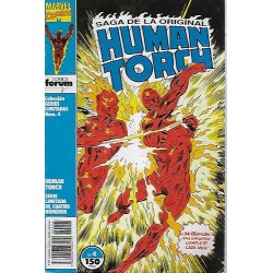 SAGA DE LA ORIGINAL HUMAN TORCH n. 1 AL 4,COL.COMPLETA