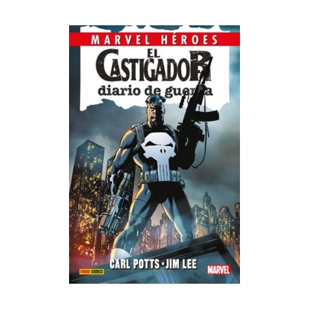 MARVEL HEROES COLECCIONABLE Nº 81 EL CASTIGADOR , DIARIO DE GUERRA DE JIM LEE Y CARL POTTS